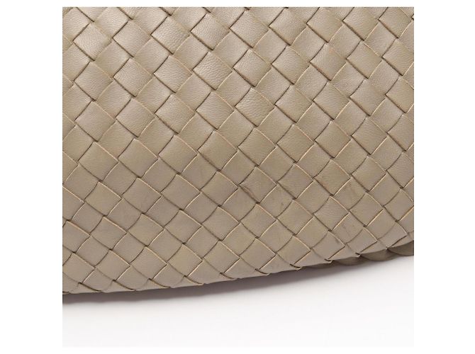 Borsa a tracolla in pelle Intrecciato Bottega Veneta Beige - vista 10