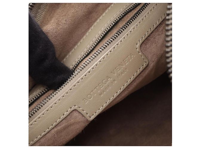 Borsa a tracolla in pelle Intrecciato Bottega Veneta Beige - vista 4