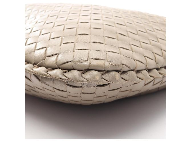 Borsa a tracolla in pelle Intrecciato Bottega Veneta Beige - vista 6