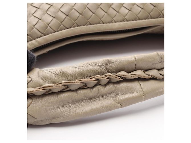 Borsa a tracolla in pelle Intrecciato Bottega Veneta Beige - vista 7