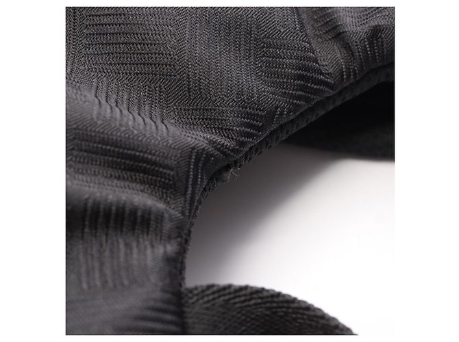 Sac à dos/Sac à main en nylon noir Bottega Veneta - vue 8