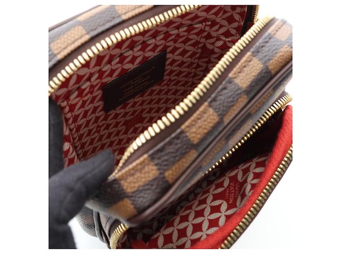 Louis Vuitton x NIGO Amazon Damier Friendship Shoulder Bag Marrom - vista 3