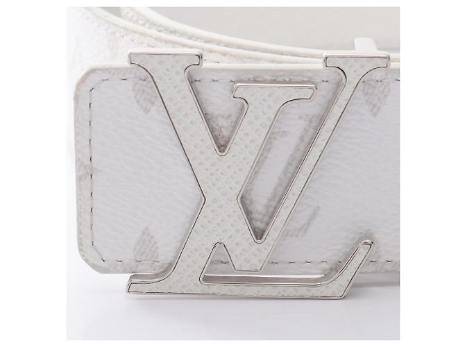 Louis Vuitton LV Initials 40mm Reversibler Gürtel Weiß - Ansicht 2