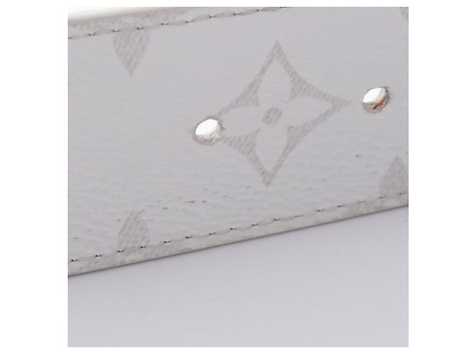 Louis Vuitton LV Initials 40mm Reversibler Gürtel Weiß - Ansicht 6
