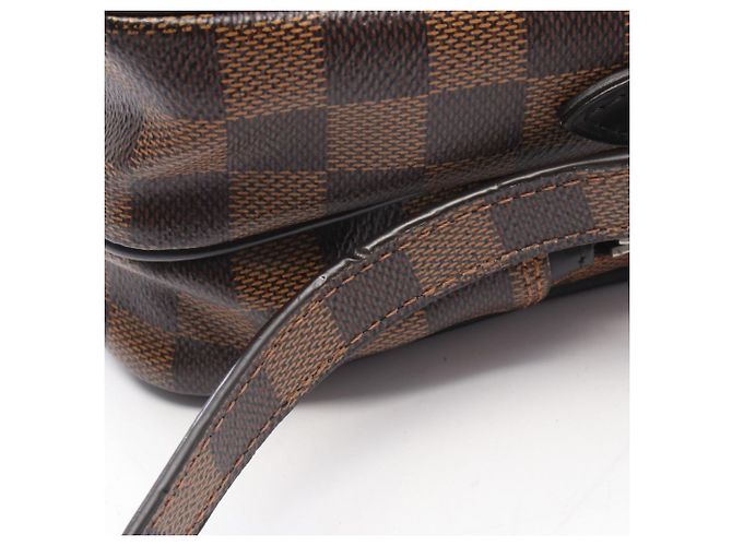 Borsa a tracolla Louis Vuitton Amazon Damier Savannah Chapman Brothers Marrone Nero Multicolore - vista 8