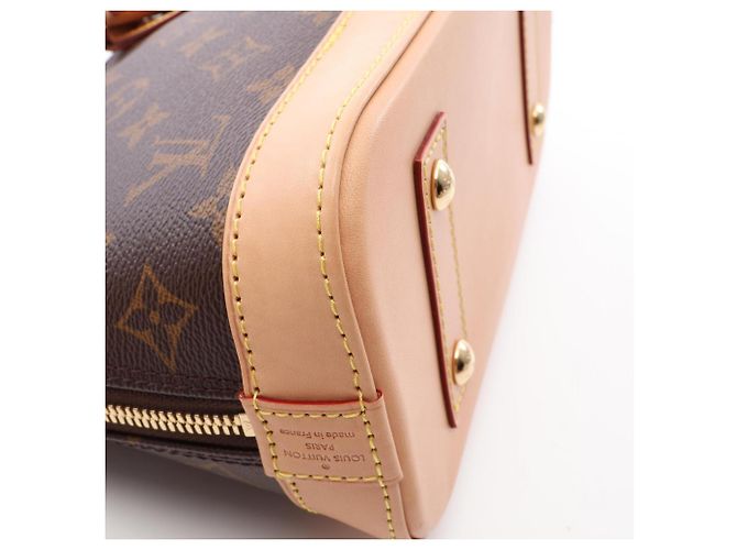 Borsa 2-Way Louis Vuitton Alma BB Marrone - vista 7