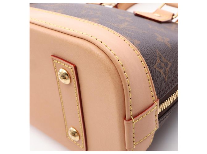 Borsa 2-Way Louis Vuitton Alma BB Marrone - vista 8