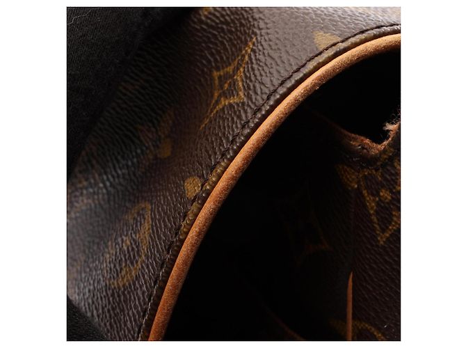 Borsa a Spalla Louis Vuitton Abbesses Monogram Marrone - vista 10