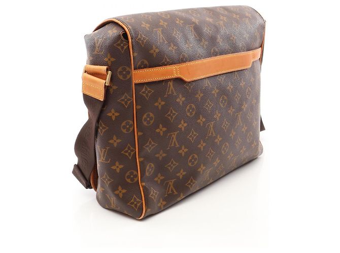 Borsa a Spalla Louis Vuitton Abbesses Monogram Marrone - vista 2