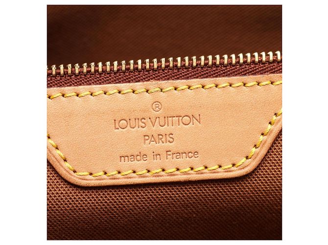 Borsa a Spalla Louis Vuitton Abbesses Monogram Marrone - vista 4