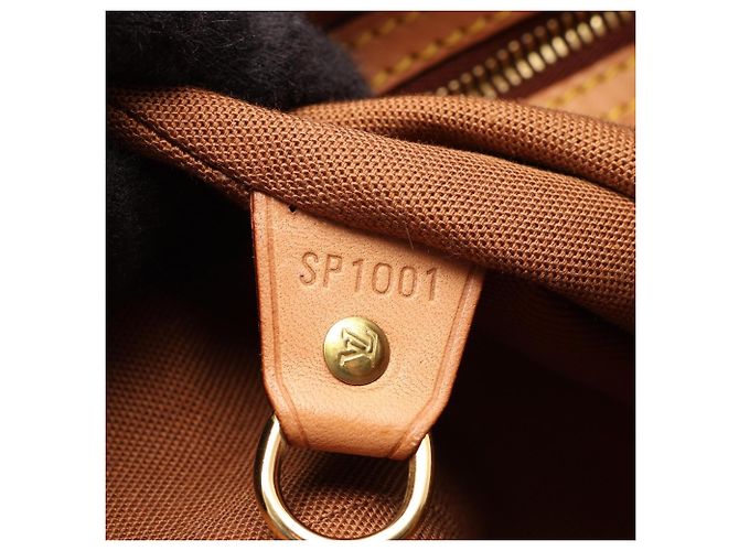Borsa a Spalla Louis Vuitton Abbesses Monogram Marrone - vista 5