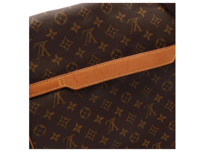 Borsa a Spalla Louis Vuitton Abbesses Monogram Marrone - vista 9