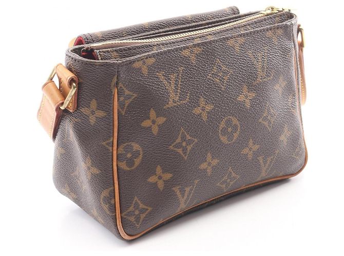 Borsa a Spalla Louis Vuitton Vivacite PM Marrone - vue 2