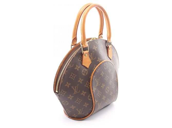 Borsa Louis Vuitton Ellipse PM Marrone - vista 2