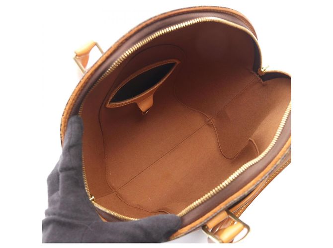 Borsa Louis Vuitton Ellipse PM Marrone - vista 3
