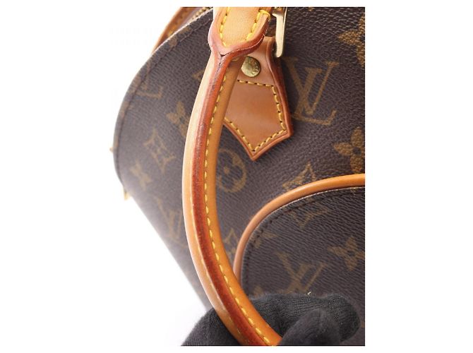 Borsa Louis Vuitton Ellipse PM Marrone - vista 8