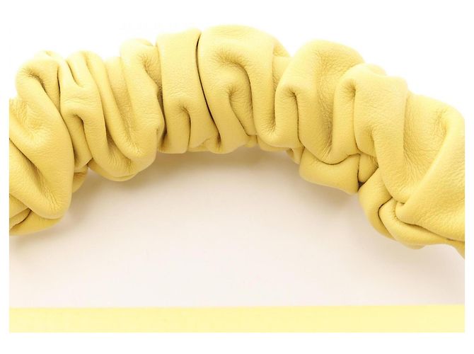 Borsa Louis Vuitton Capucines Mini Chouchou Giallo - vista 7