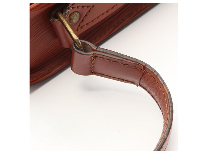 Borsa a tracolla Louis Vuitton Cartouchiere Marrone - vista 11
