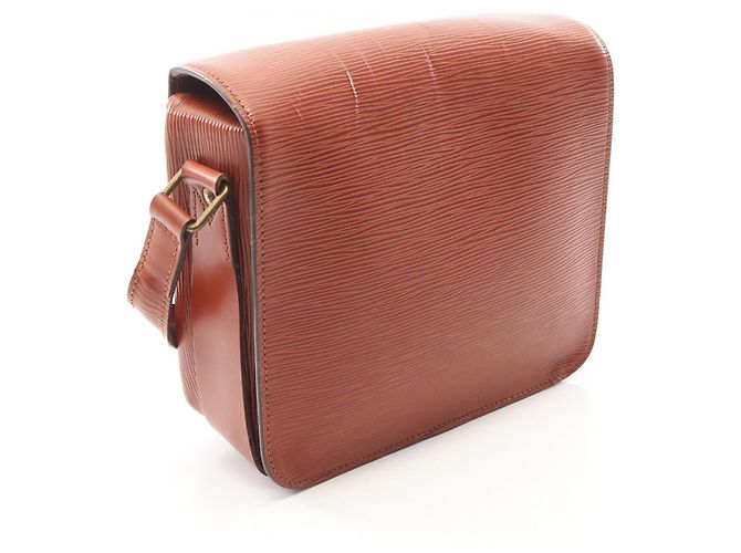 Borsa a tracolla Louis Vuitton Cartouchiere Marrone - vista 2
