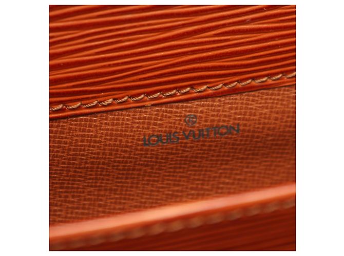 Borsa a tracolla Louis Vuitton Cartouchiere Marrone - vista 4