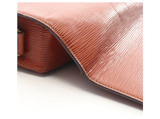 Borsa a tracolla Louis Vuitton Cartouchiere Marrone - vista 8