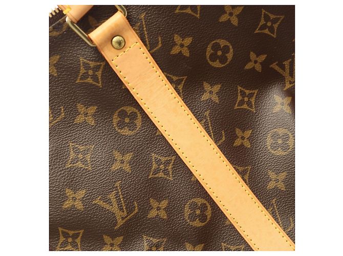Borsa Boston Louis Vuitton Keepall 55 Marrone - vista 10