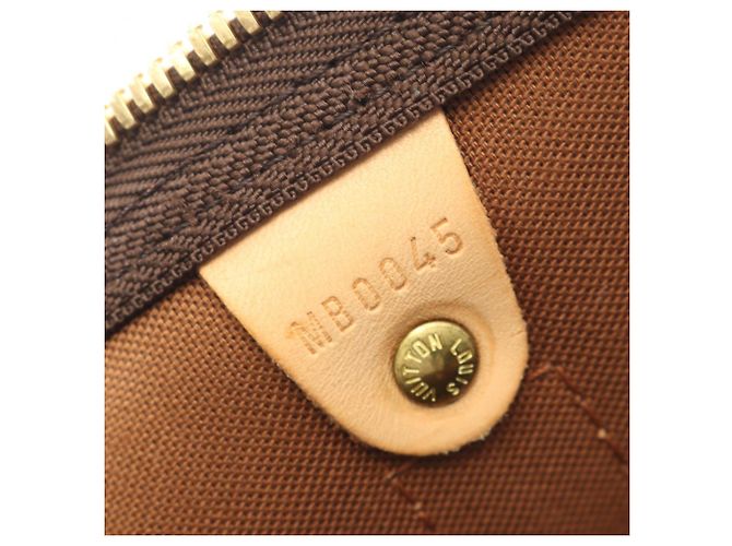 Borsa Boston Louis Vuitton Keepall 55 Marrone - vista 5