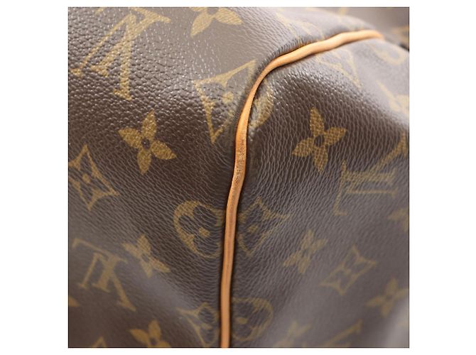 Borsa Boston Louis Vuitton Keepall 55 Marrone - vista 6