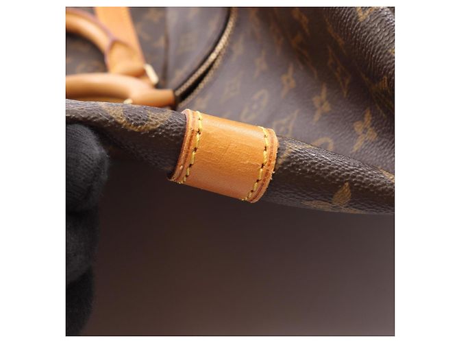 Borsa Boston Louis Vuitton Keepall 55 Marrone - vista 13