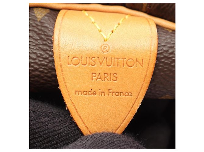Borsa Boston Louis Vuitton Keepall 55 Marrone - vista 4