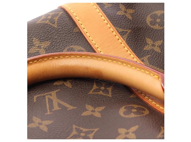 Borsa Boston Louis Vuitton Keepall 55 Marrone - vista 9