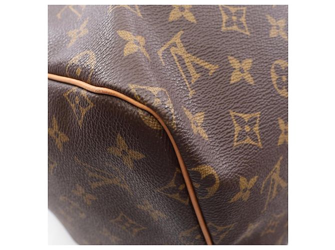 Borsa Boston Louis Vuitton Keepall 55 Marrone - vista 8