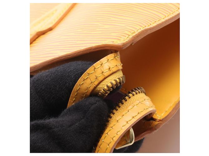 Borsa a tracolla Saint Jacques Louis Vuitton Giallo - vista 9