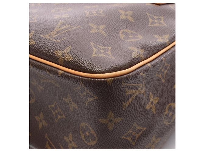 Borsa a Spalla Louis Vuitton Cite GM Marrone - vista 8