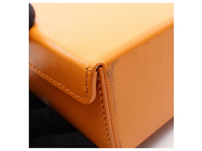 Borsa Louis Vuitton blu e arancione - vista 6
