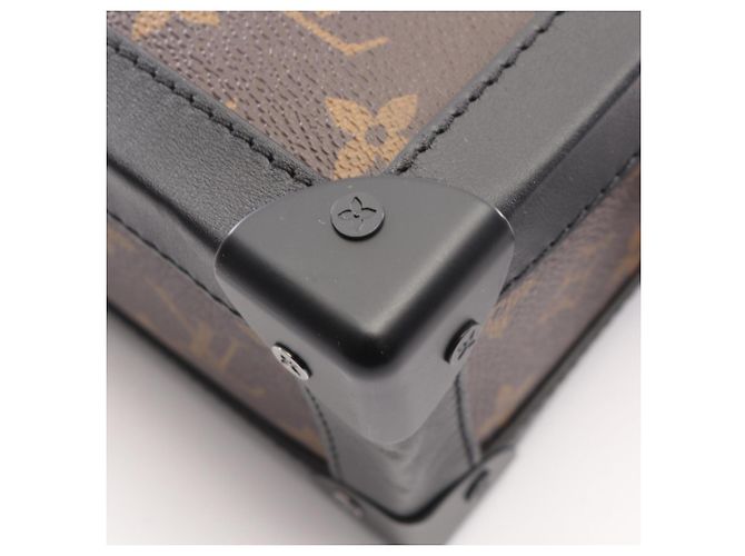 Borsa a tracolla Soft Trunk Louis Vuitton Marrone Nero - vista 7