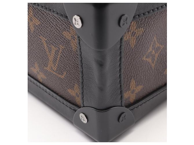 Borsa a tracolla Soft Trunk Louis Vuitton Marrone Nero - vista 9