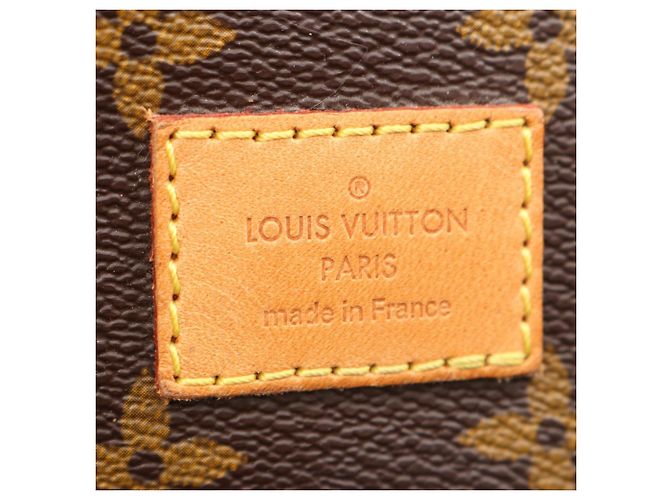 Borsa a Spalla Louis Vuitton Saumur 30 Marrone - vista 5