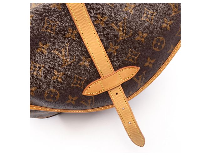 Borsa a Spalla Louis Vuitton Saumur 30 Marrone - vista 9