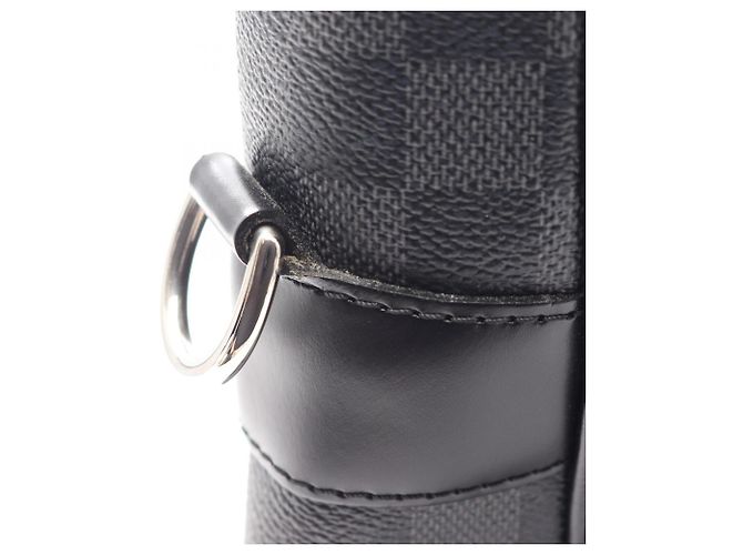 Louis Vuitton Tadao PM Tote/Borsa a 2 vie Nero - vista 9