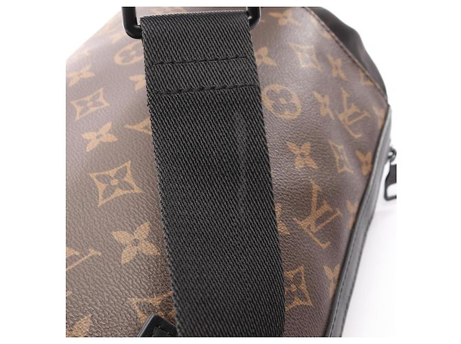 Borsa a tracolla Louis Vuitton Chalk Marrone Multicolore - vista 8