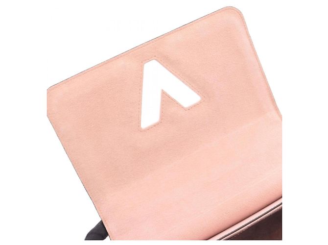 Borsa 2-Way Louis Vuitton Twist MM Rosa Bianco - vista 7