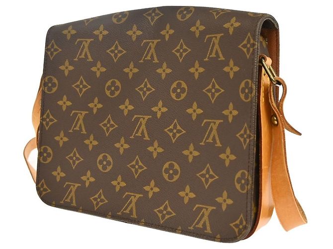 Louis Vuitton Cartouchiere Monogram GM Marrone - vista 2