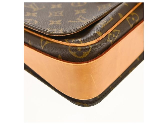 Louis Vuitton Cartouchiere Monogram GM Marrone - vista 7