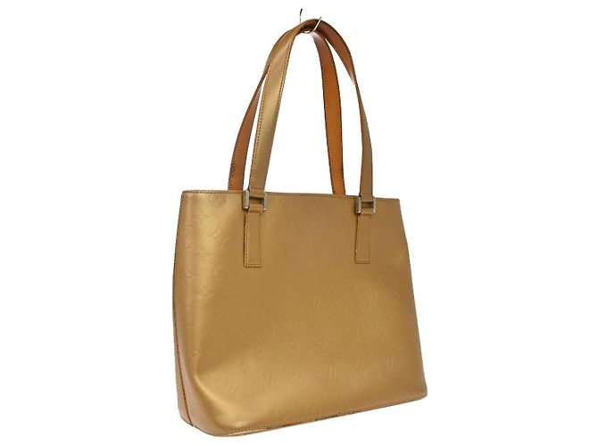 Louis Vuitton Mat Stockton Monogram Vernis D'oro - vista 2