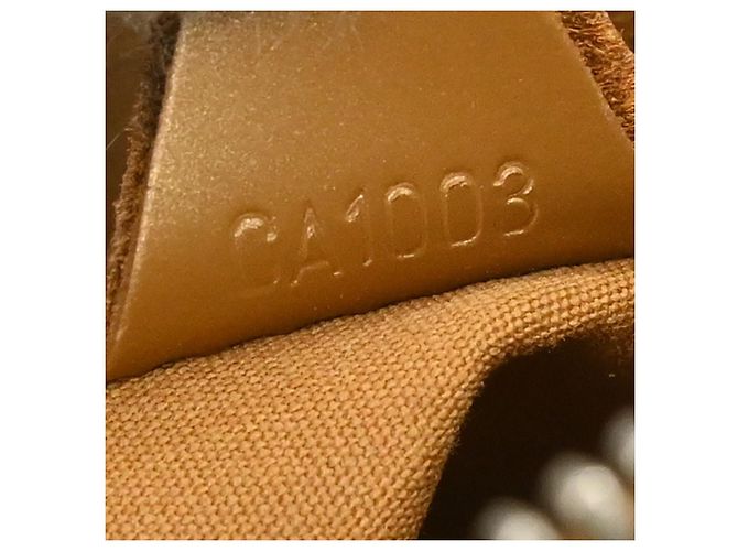 Louis Vuitton Mat Stockton Monogram Vernis D'oro - vista 5
