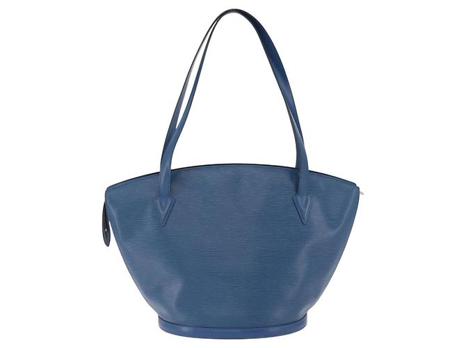 Louis Vuitton Saint Jacques Epi GM Blu - vista 2