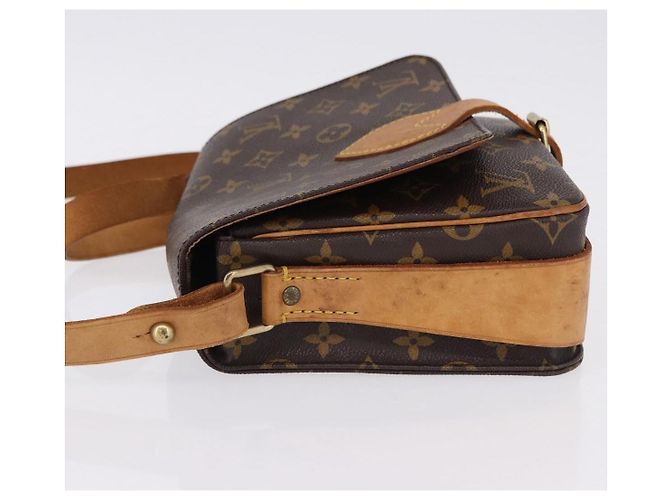 Louis Vuitton Cartouchiere Monogram MM Marrone - vista 4