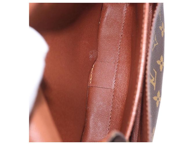 Louis Vuitton Cartouchiere Monogram MM Marrone - vista 5