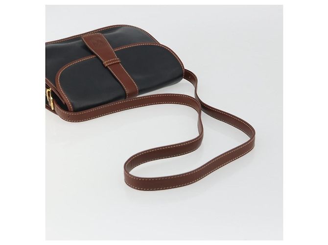 Céline Celine Vintage Flap Leather Nero - vista 7